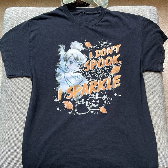 🎃 Disney Tinkerbell graphic tee, Size: Large ✨ - Picture 4 of 9